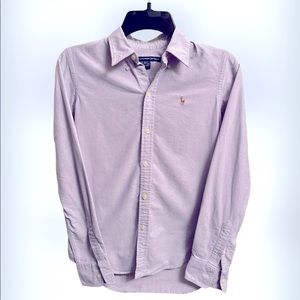 Light purple Ralph Lauren Sport Womens Button down shirt